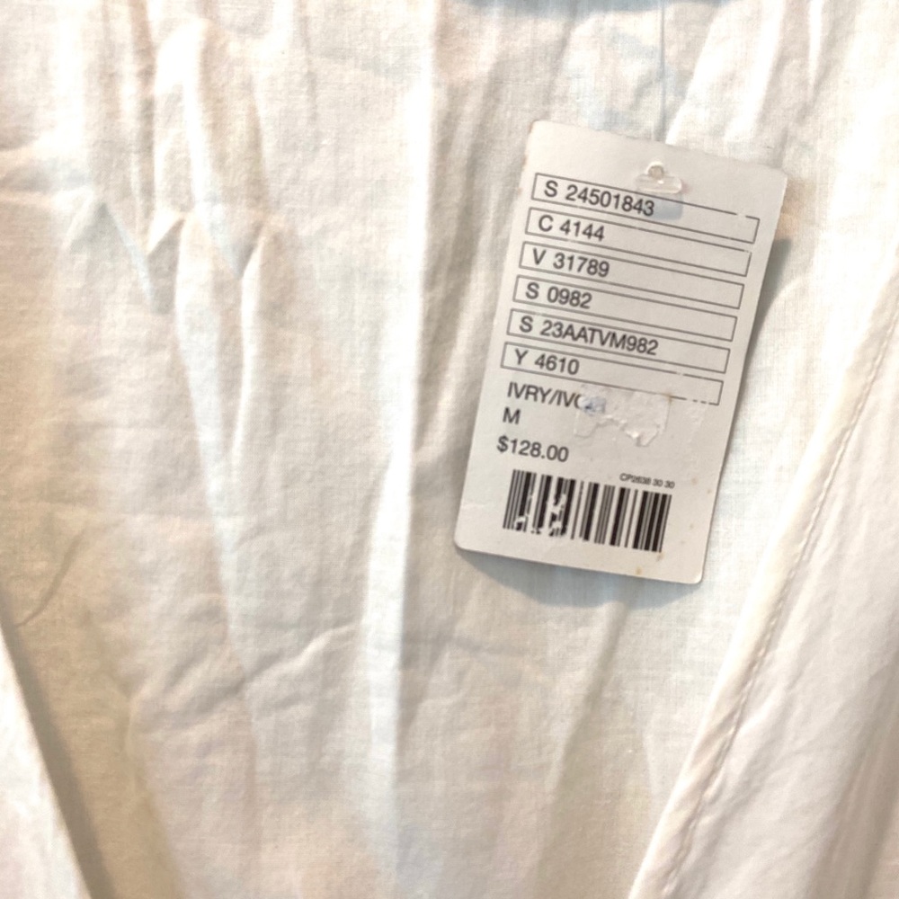 Anthropologie NWT Feather Bone 100% Cotton Dress - Picture 6 of 10
